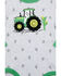 Image #2 - John Deere Infant Boys' Corn and Tractor Long Sleeve Onesie , Grey, hi-res
