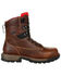 Rocky Men's Legacy 32 8" Waterproof Work Boot - Composite Toe, Brown, hi-res