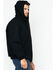 Image #4 - Carhartt Men's Duck Active Zip Front Work Jacket, Black, hi-res