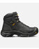 Image #2 - Keen Men's 6" Mt. Vernon Waterproof Work Boots - Steel Toe, Black, hi-res