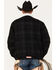 Image #5 - Cinch Men's Solid Sherpa-Lined CC Snap Wool Trucker Jacket, Black, hi-res