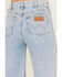Wrangler Women's Light Wash Destructed Loose Flare Jeans, Blue, hi-res