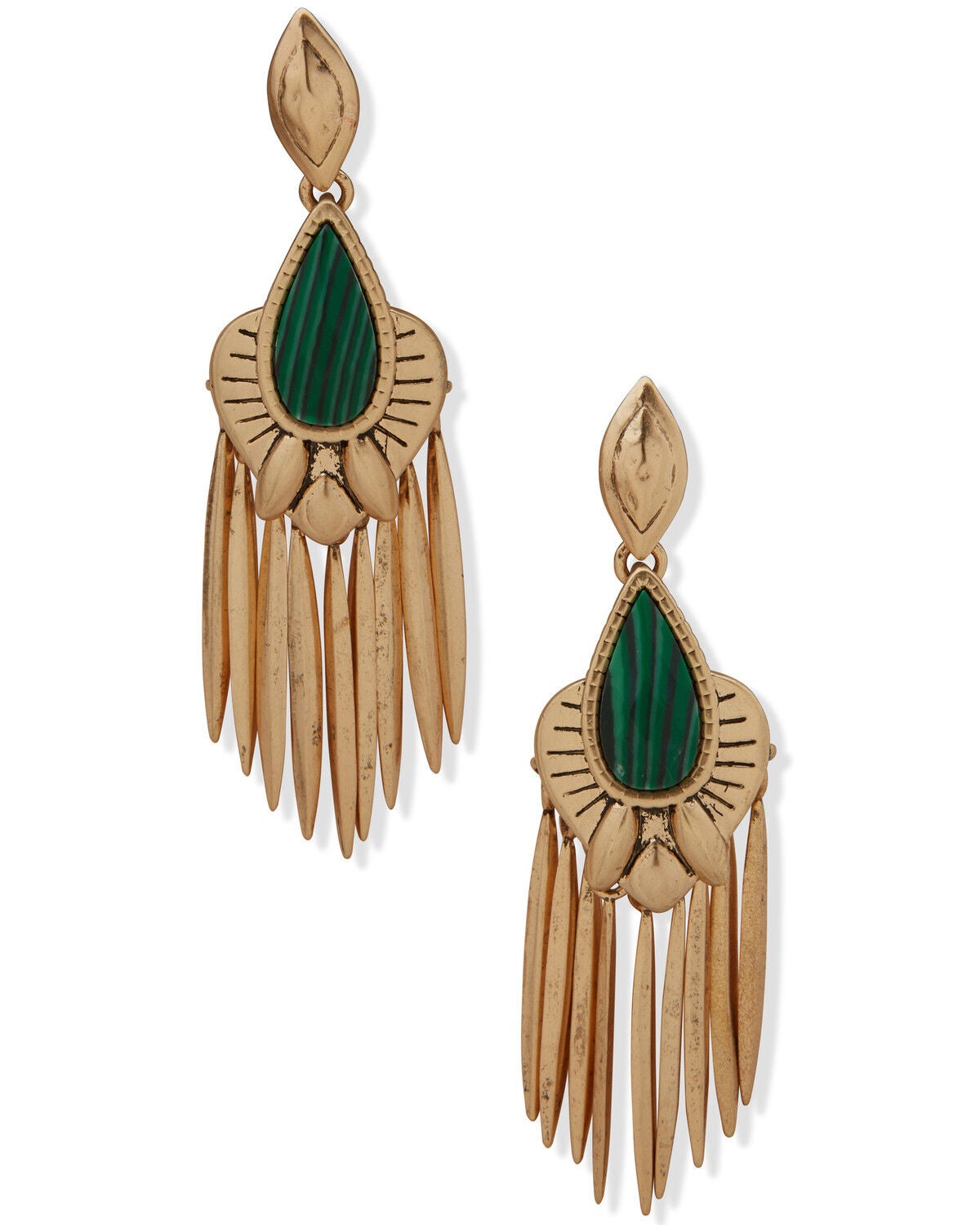 Lainey Wilson Chandelier Earrings, Gold, hi-res