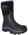 Image #1 - Dryshod Women's Arctic Storm Mid Winter Rubber Boots - Soft Toe, Black, hi-res
