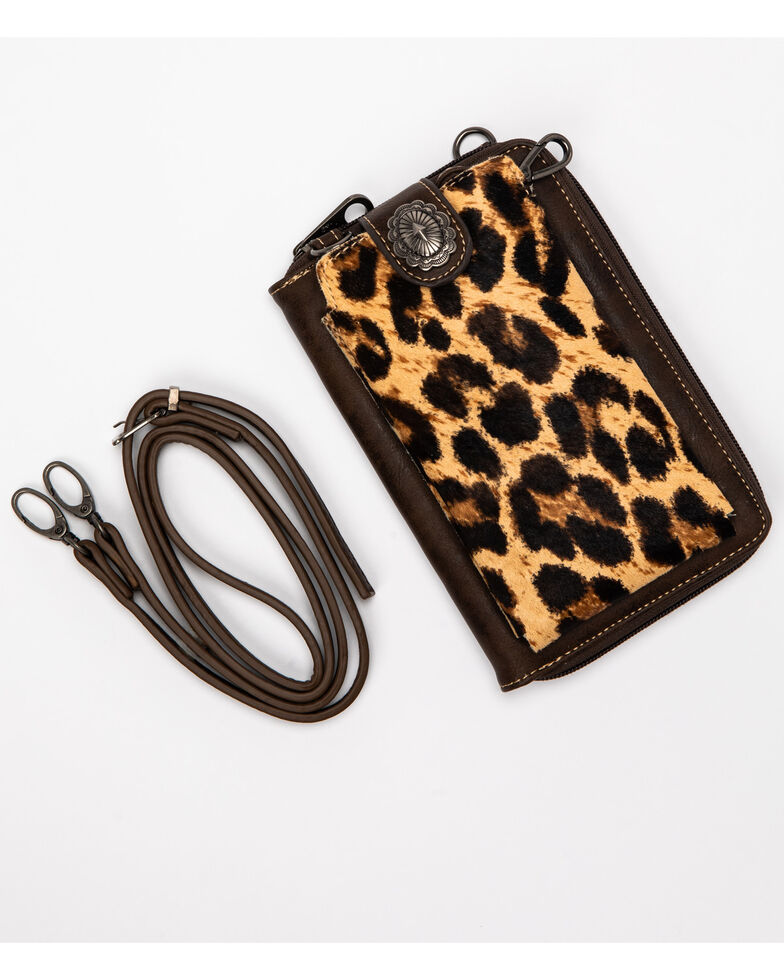 Shyanne Women's Leopard Cell Case Wallet, Leopard, hi-res