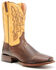 Dan Post Men's Exotic Snake Western Boots - Broad Square Toe, Brown, hi-res
