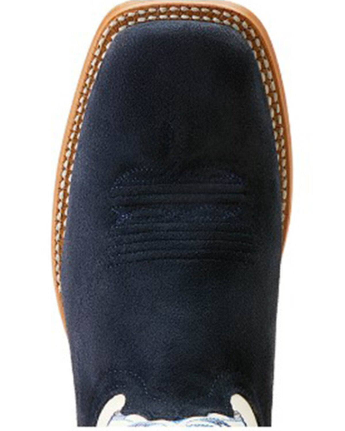 Image #4 - Ariat Men's Sting Roughout Western Boots - Broad Square Toe, Blue, hi-res