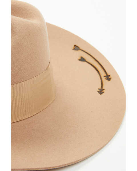 Image #2 - Idyllwind Women's Cavalier Canyon Felt Cowboy Hat , Brown, hi-res