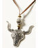 Image #2 - Shyanne Women's Sierra Winter Longhorn Necklace, Multi, hi-res