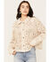 Miss Me Women's Crochet Shacket, Beige, hi-res