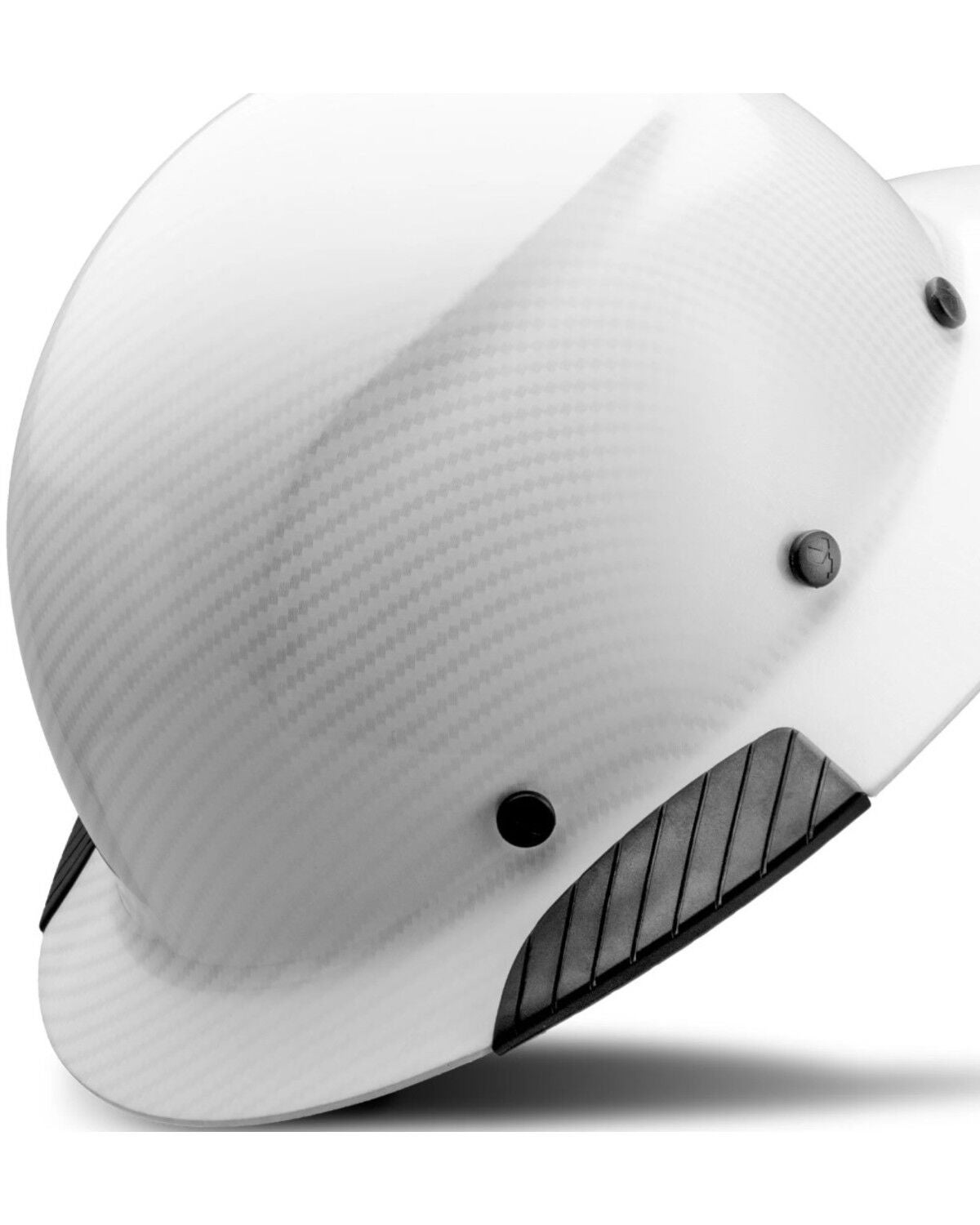 Image #2 - Lift Safety DAX White Carbon Fiber Resin Full Brim Hard Hat, White, hi-res