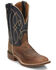 Image #1 - Tony Lama Men's Landgrab Western Boots - Broad Square Toe, Tan, hi-res