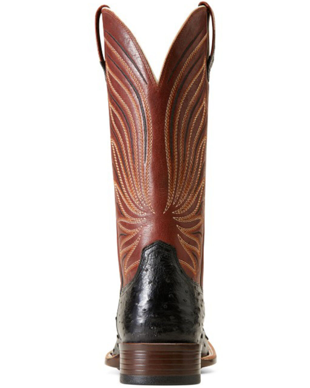 Image #3 - Ariat Men's Brandin' Ultra Exotic Western Boots - Broad Square Toe, Black, hi-res
