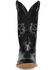 Image #4 - Dan Post Men's Frenchie Western Boots - Square Toe, Black, hi-res