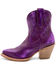 Image #3 - Ferrini Women's Pixie Western Booties - Pointed Toe , Purple, hi-res