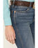 Image #2 - Wrangler retro Women's Vintage Medium Shelby Trouser Jeans, Blue, hi-res