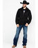 Image #6 - Outback Trading Co. Men's Softshell Reid Snap Jacket, Black, hi-res