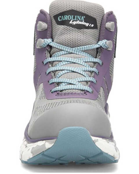 Image #4 - Carolina Women's Azalea Hi-Top Work Shoes - Composite Toe , Grey, hi-res