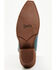Image #7 - Laredo Women's Floral Underlay Western Boots - Snip Toe, Dark Blue, hi-res