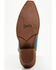 Image #7 - Laredo Women's Floral Underlay Western Boots - Snip Toe , Dark Blue, hi-res