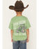 Image #4 - John Deere Toddler Boys' Vintage Tractor Short Sleeve Graphic T-Shirt, Green, hi-res