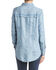 Image #3 - Miss Me Women's Denim Star Long Sleeve Button Down Shirt, , hi-res
