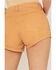 Image #4 - Understated Leather Women's Elvis Rhinestone Denim Shorts, Rust Copper, hi-res