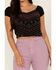 Idyllwind Women's Cane Ridge Beaded Top, Black, hi-res