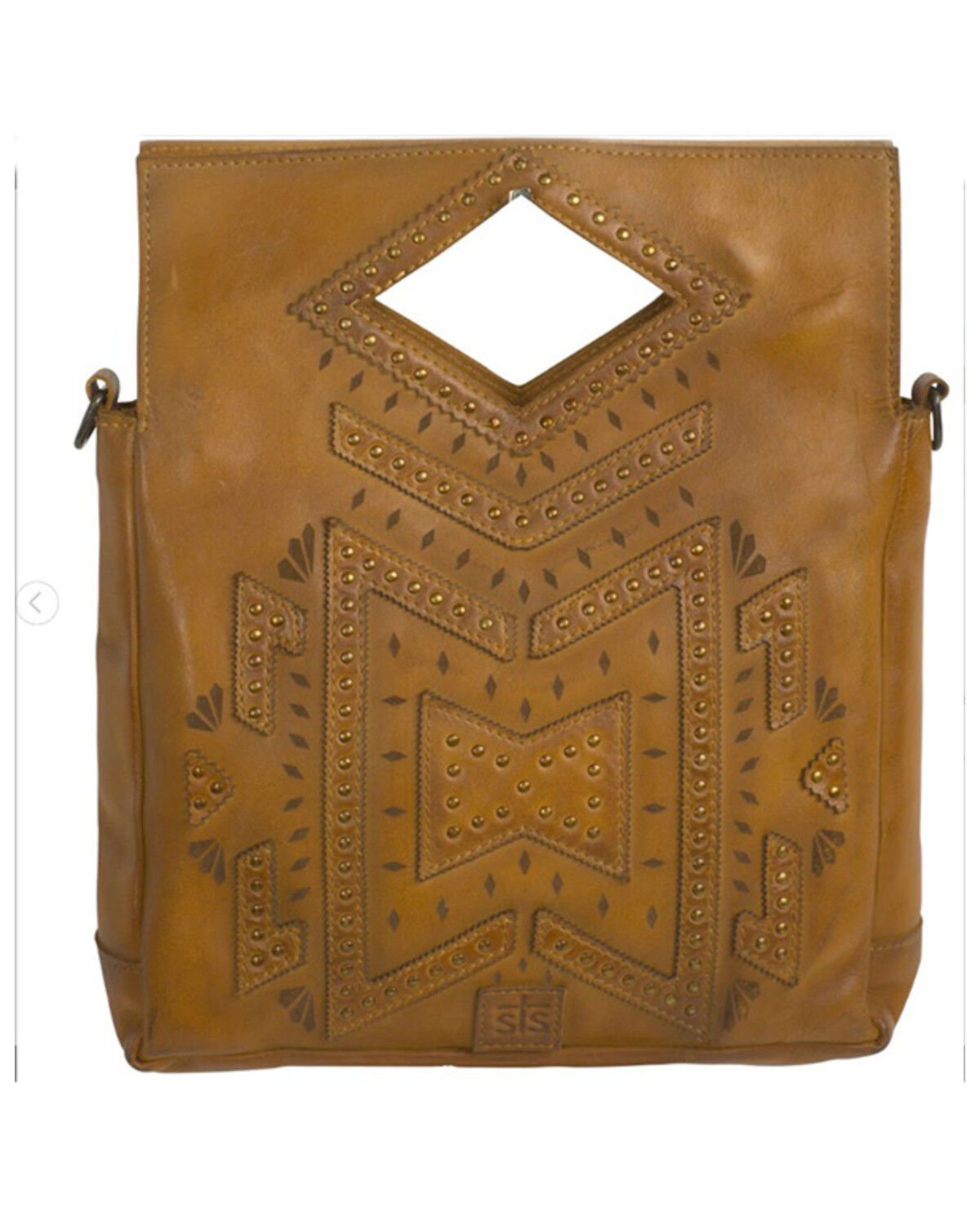 Image #1 - STS Ranchwear By Carroll Women's Wayfarer Crossbody Bag, Tan, hi-res