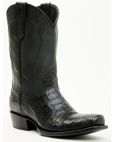 Cody James Black 1978® Men's Mason Exotic Caiman Belly Western Boots - Square Toe, Black, hi-res