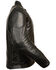 Image #2 - Milwaukee Leather Men's Side Lace Vented Scooter Jacket - 3X, Black, hi-res