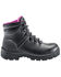 Image #2 - Avenger Women's Builder Mid 6" Lace-Up Waterproof Work Boots - Steel Toe, Black, hi-res