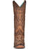 Image #3 - Corral Women's Shedron Inlay Western Boots - Snip Toe, Brown, hi-res