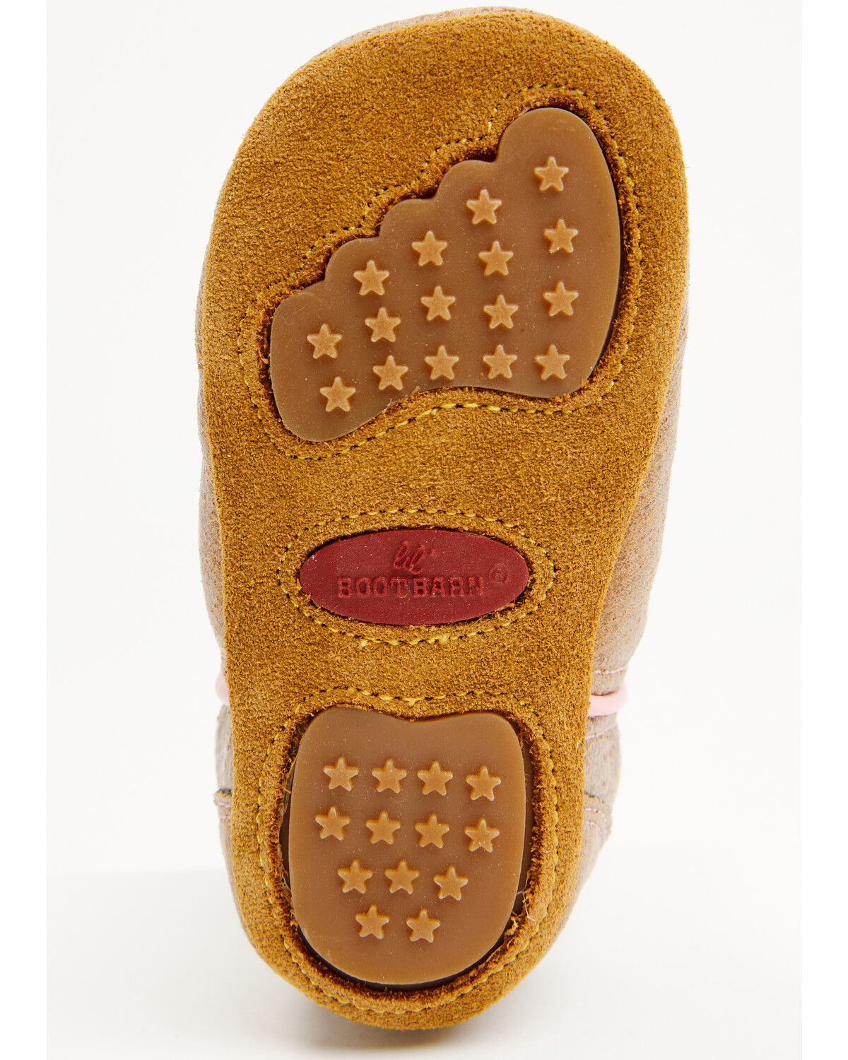 Image #7 - Boot Barn Infant Girls' Skyler Poppet Booties - Round Toe, White, hi-res