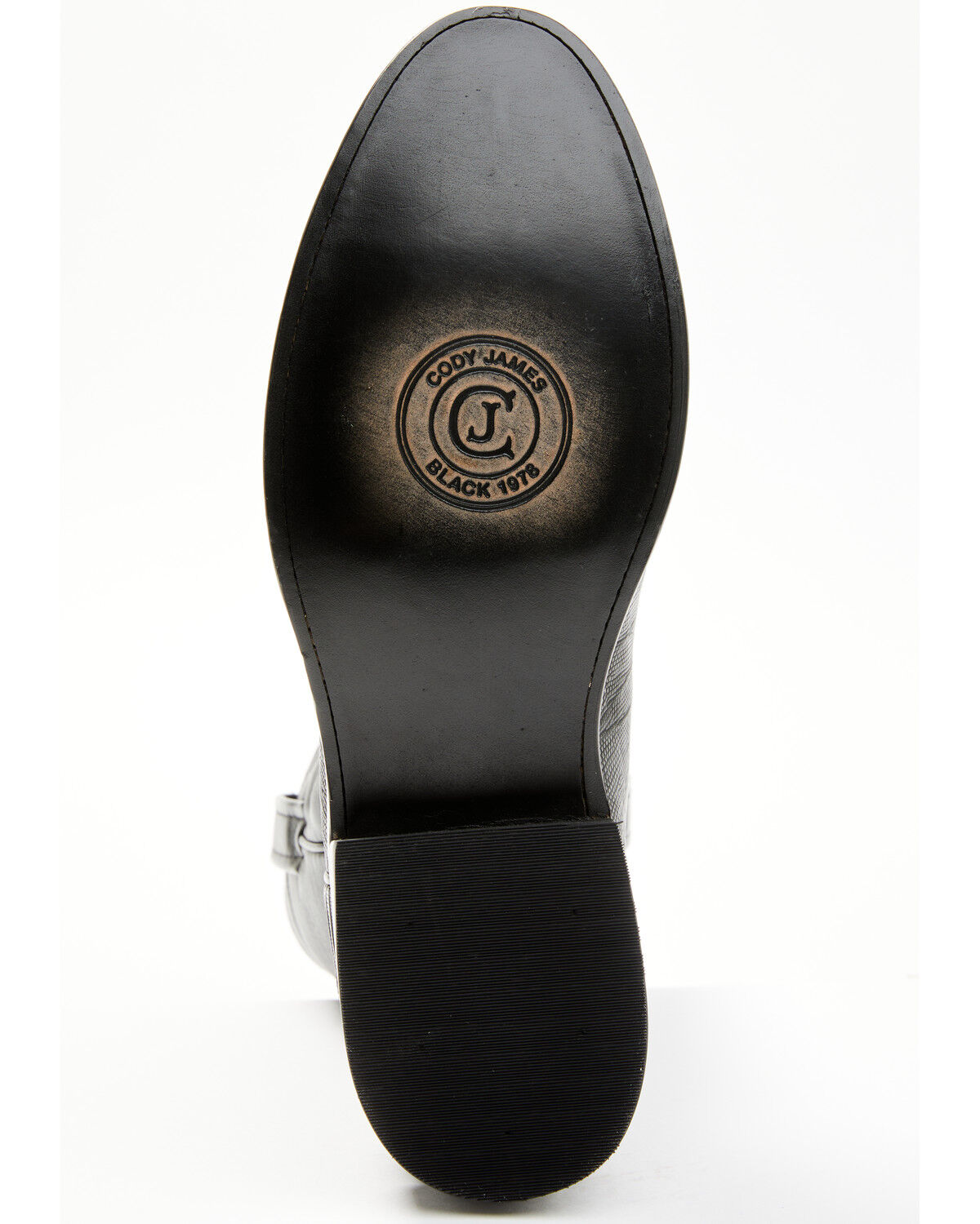 Image #7 - Cody James Black 1978® Men's Carmen Exotic Teju Lizard Roper Boots - Round Toe, Black, hi-res