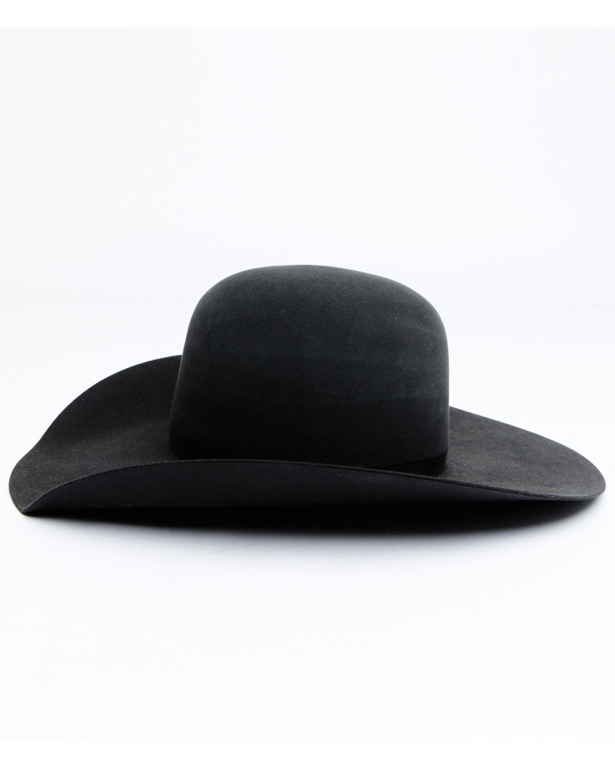 Image #3 - Rodeo King Men's 7X Pen Crown Western Felt Hat, Black, hi-res