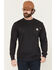 Image #2 - Carhartt Men's FR Force® Camo Bandana Loose Fit Lightweight Long Sleeve Graphic T-Shirt, Black, hi-res