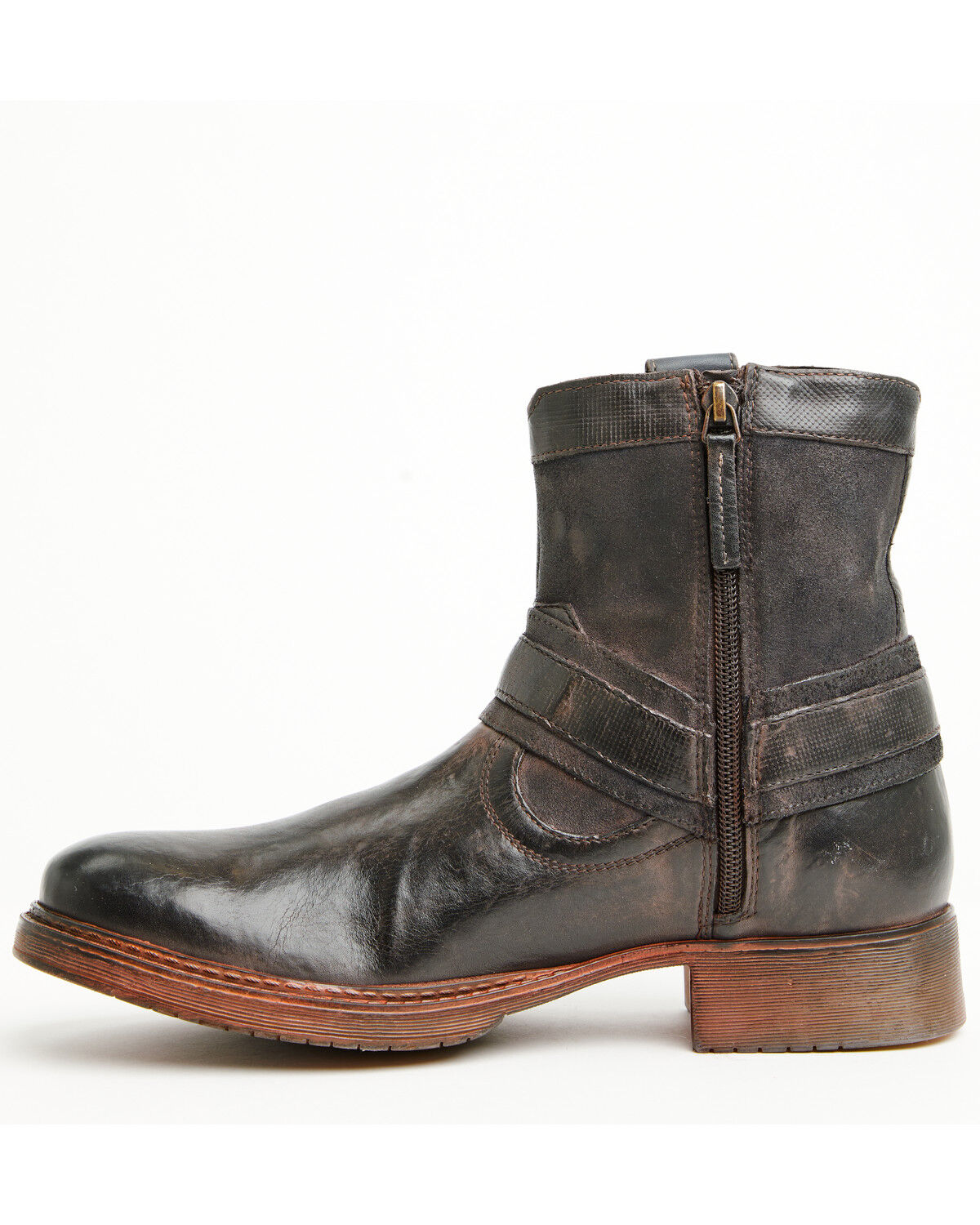Image #3 - Roan by Bed Stu Men's Colton II Western Casual Boots - Round Toe, Black, hi-res