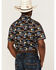 Image #4 - Dale Brisby Men's Desert Convo Scenic Print Short Sleeve Snap Western Shirt , Black, hi-res