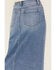 Image #4 - Vervet Women's Medium Wash Denim Midi Skirt, Medium Wash, hi-res