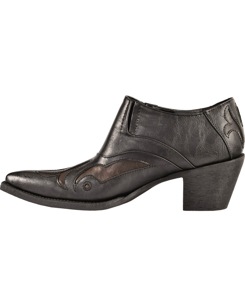 roper ankle shoes