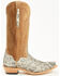 Image #2 - El Dorado Women's Sam Exotic Anaconda Tall Western Boots - Snip Toe, Natural, hi-res