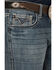 Image #2 - Rock & Roll Denim Men's Revolver Medium Vintage Wash Slim Straight Reflex Denim Jeans, Medium Wash, hi-res