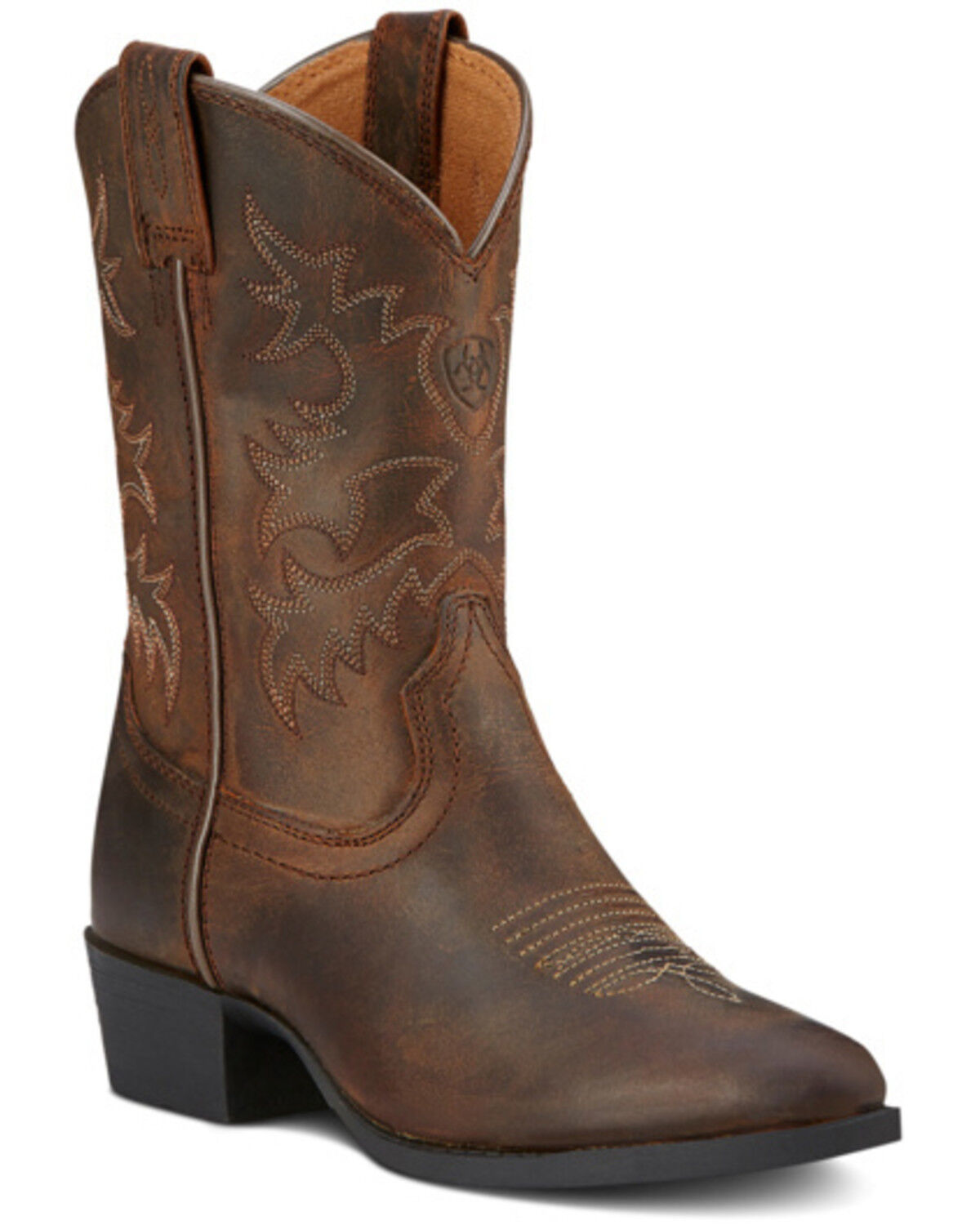 Image #1 - Ariat Boys' Heritage Western Boots - Round Toe, No Color, hi-res