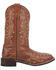 Laredo Women's Sequin Embellished Western Boots - Broad Square Toe, Tan, hi-res