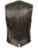 Image #2 - Milwaukee Leather Women's Classic Snap Front Vest - 5X, Black, hi-res