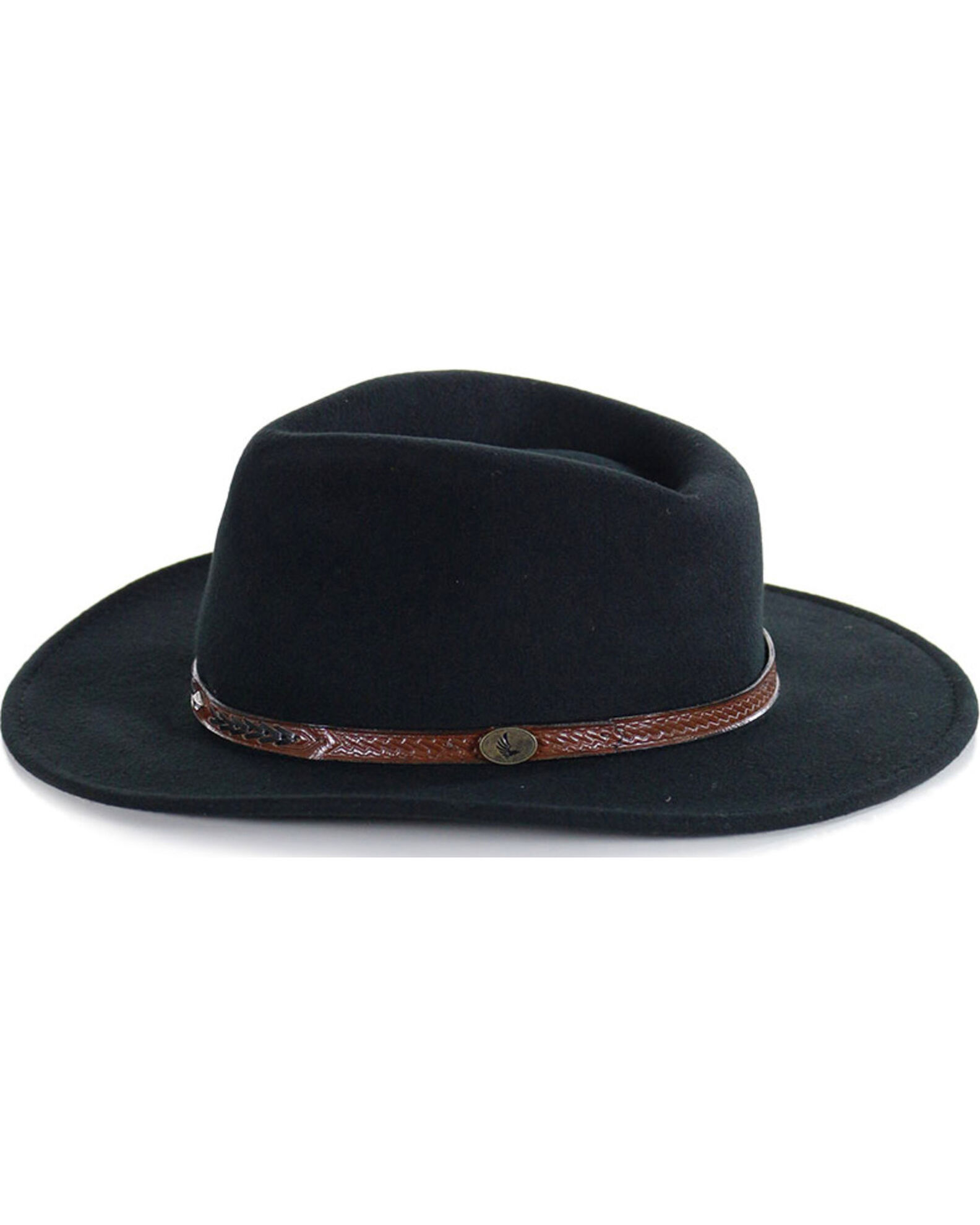 Image #4 - Cody James Men's Durango Crushable Felt Western Fashion Hat, , hi-res