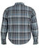 Image #3 - Milwaukee Performance Men's Aramid Reinforced Flannel Biker Shirt - Big & Tall, Black/blue, hi-res