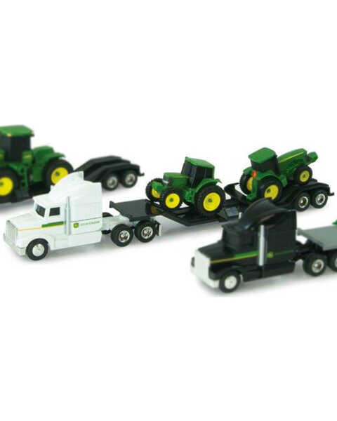 Image #1 - John Deere Kid's Hauler Semi & Tractors Toy, No Color, hi-res