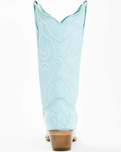 Image #5 - Corral Women's Western Boots - Snip Toe , Light Blue, hi-res